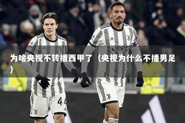 为啥央视不转播西甲了（央视为什么不播男足）