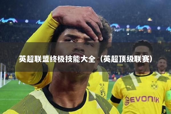 英超联盟终极技能大全（英超顶级联赛）