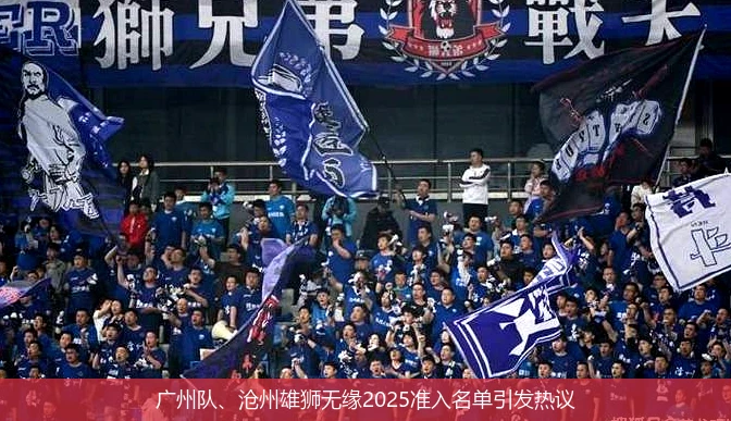 广州队、沧州雄狮无缘2025准入名单引发热议