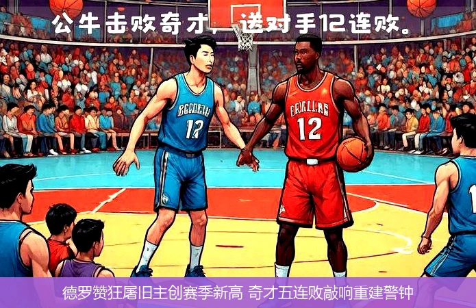 4月13日讯,德罗赞狂屠旧主创赛季新高 奇才五连败敲响重建警钟