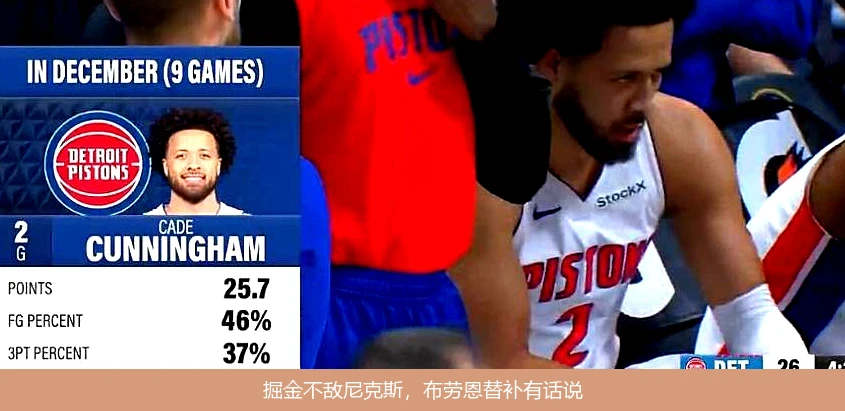 掘金不敌尼克斯，布劳恩替补有话说